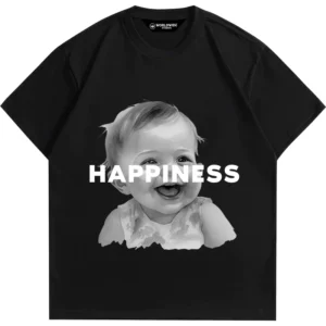 Kebahagiaan dengan Kaos “Happiness” untuk Setiap Kesempatan